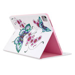 Funda para iPad Pro 12.9" (2020) con estampado de mariposas