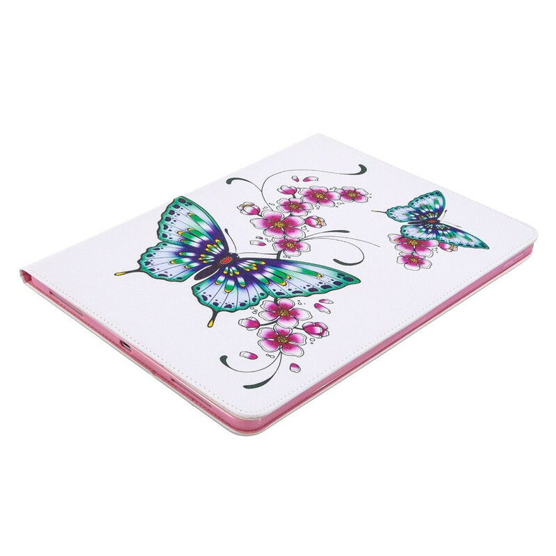 Funda para iPad Pro 12.9" (2020) con estampado de mariposas