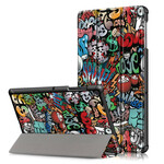 Funda inteligente Samsung Galaxy Tab S5e Graffiti Reforzado