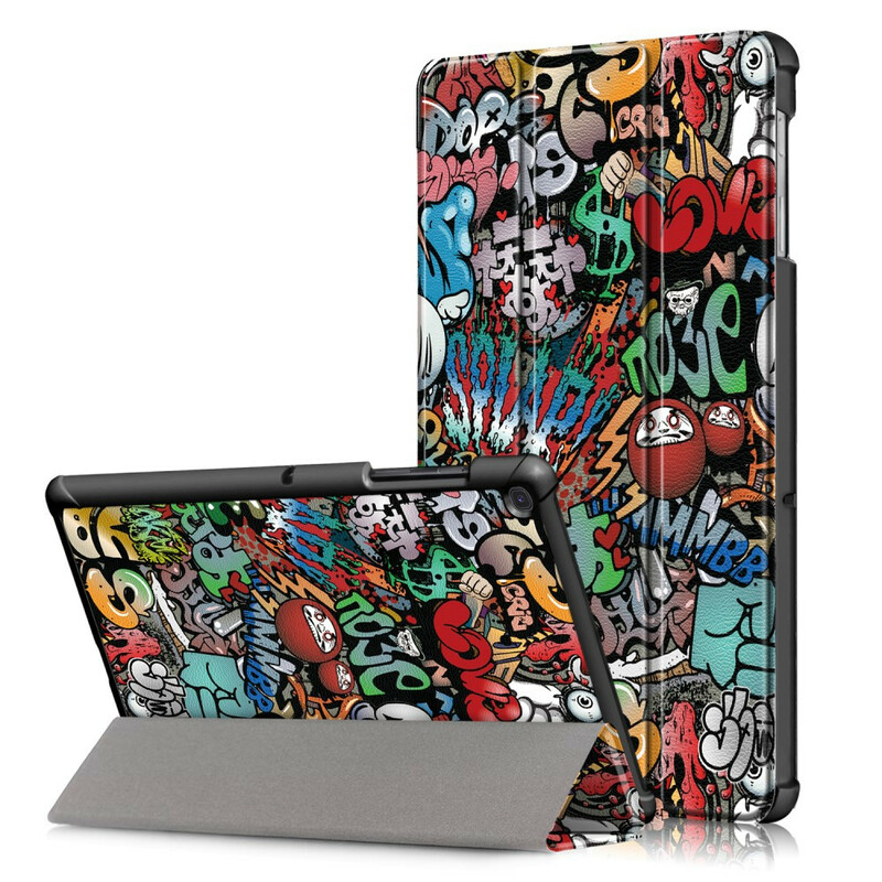 Funda inteligente Samsung Galaxy Tab S5e Graffiti Reforzado