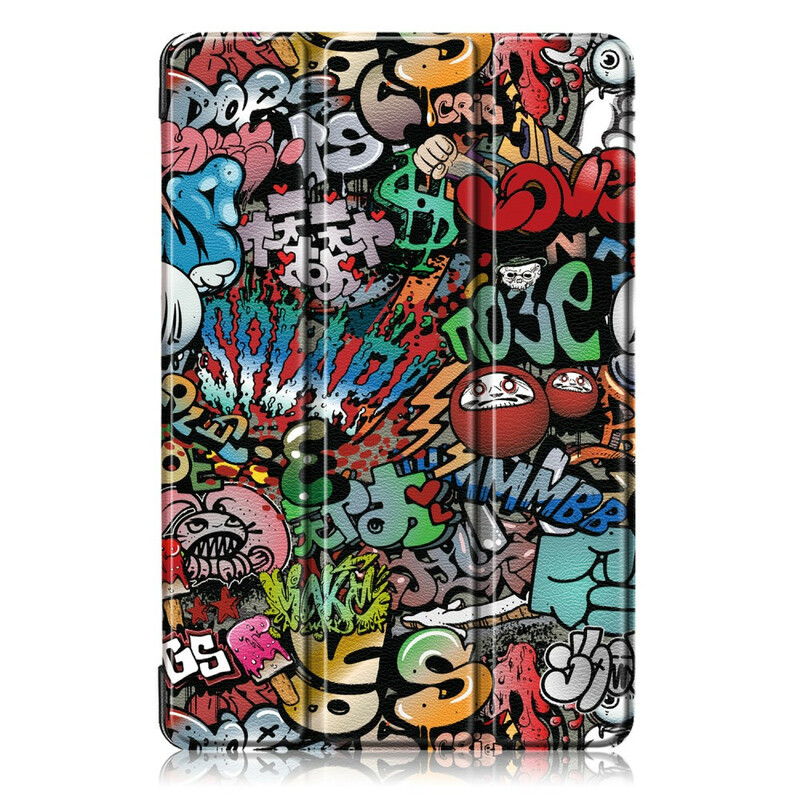 Funda inteligente Samsung Galaxy Tab S5e Graffiti Reforzado