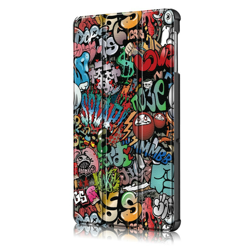 Funda inteligente Samsung Galaxy Tab S5e Graffiti Reforzado