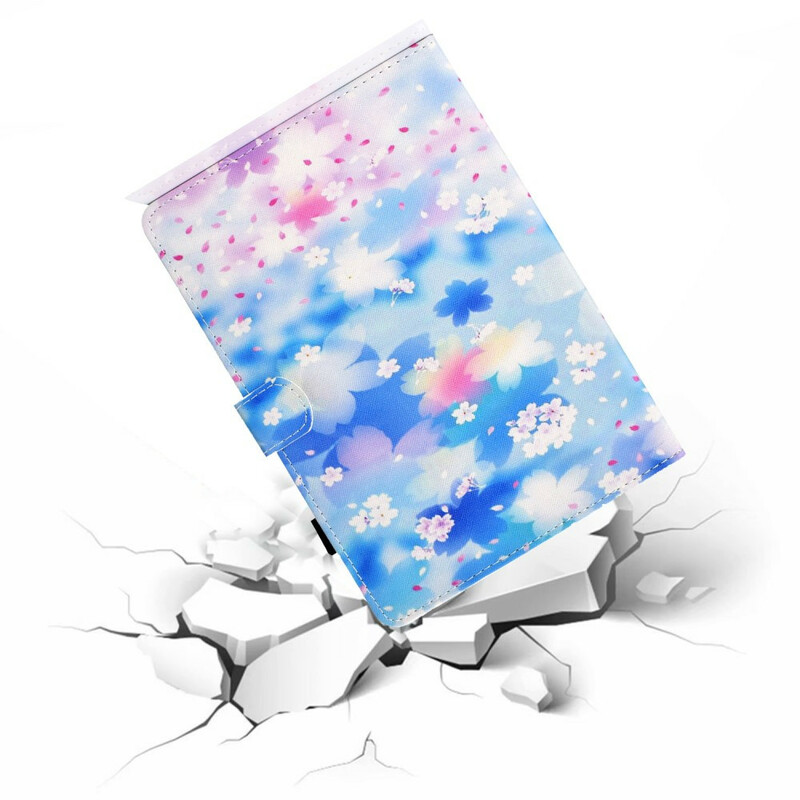 Funda de flor de acuarela para Samsung Galaxy Tab S5e
