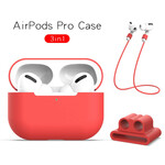 Estuche de silicona de los AirPods Pro con cable de auriculares