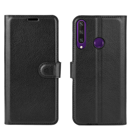 Funda Huawei Y6p Leatherette Classic Litchi