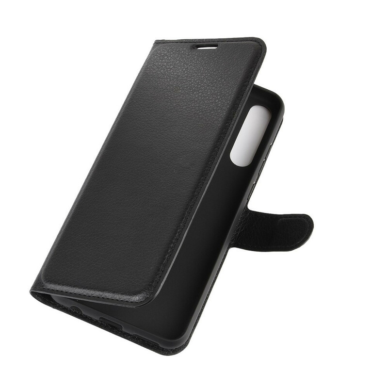 Funda Huawei Y6p Leatherette Classic Litchi