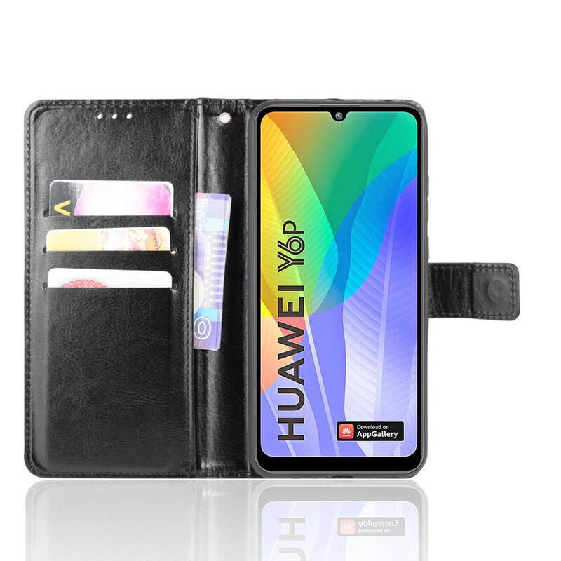 Funda Huawei Y6p Faux Leather Flashy