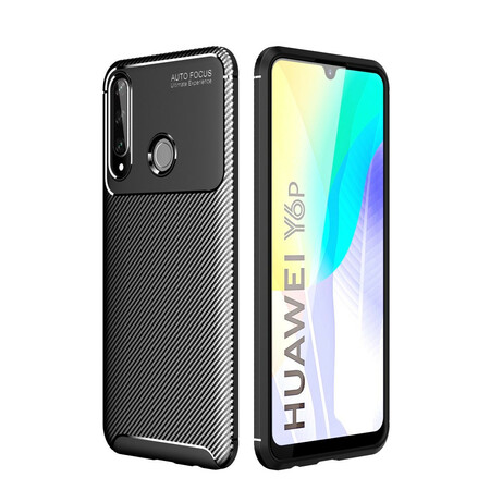 Funda flexible de fibra de carbono para Huawei Y6p
