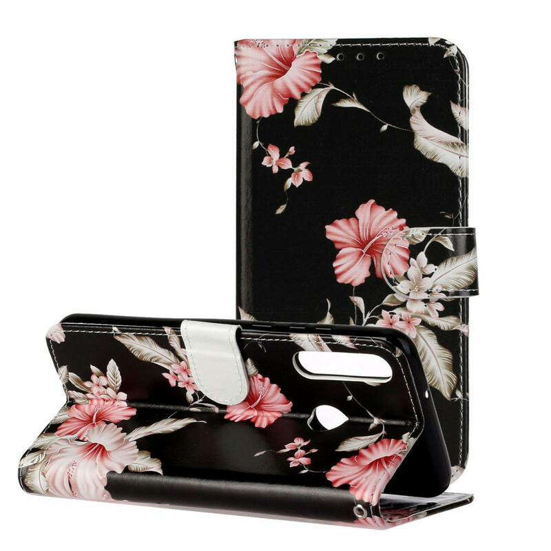 Flip Cover Huawei Y6p Miríada de flores
