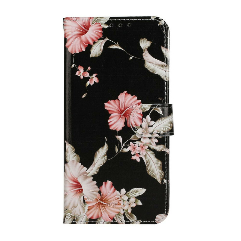 Flip Cover Huawei Y6p Miríada de flores