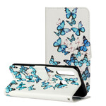 Flip Cover Huawei Y6p Miríada de Mariposas