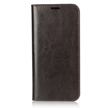 Flip Cover Huawei Y5p de cuero genuino