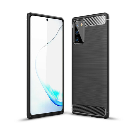 Funda de fibra de carbono cepillada para el Samsung Galaxy Note 20