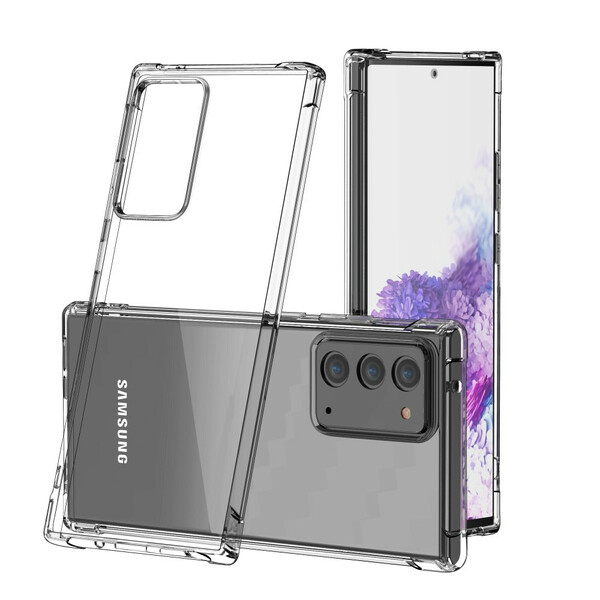 Funda transparente Samsung Galaxy Note 20 Cojines de protección LEEU