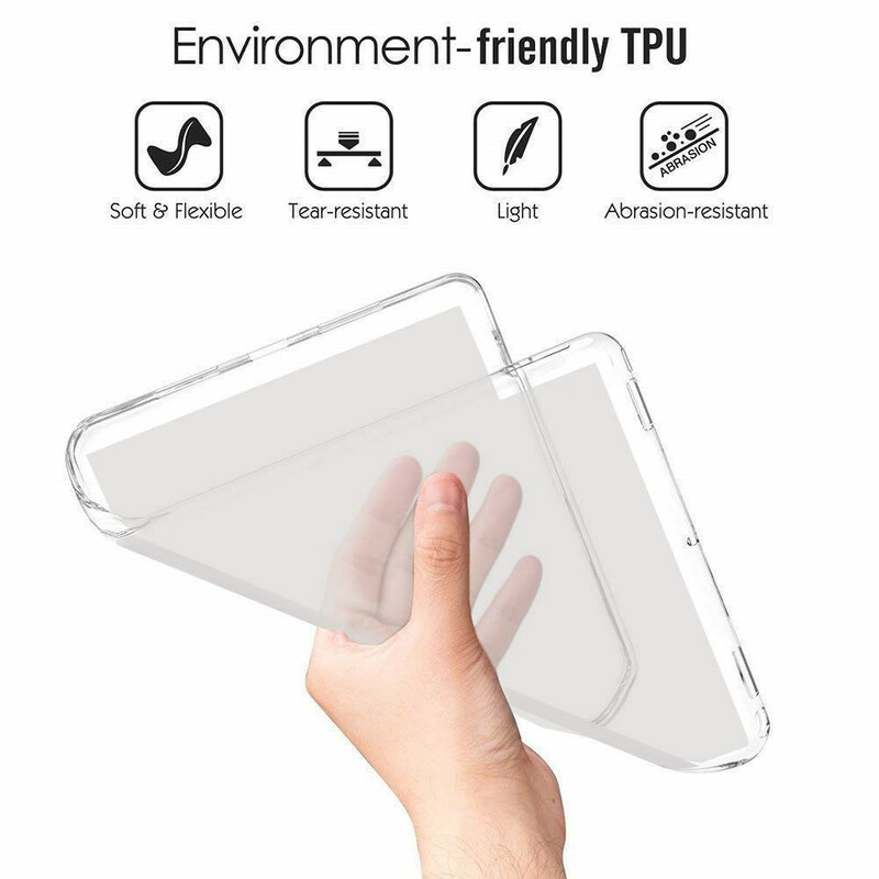 Funda de silicona transparente para Samsung Galaxy Tab A 10.1 (2019)