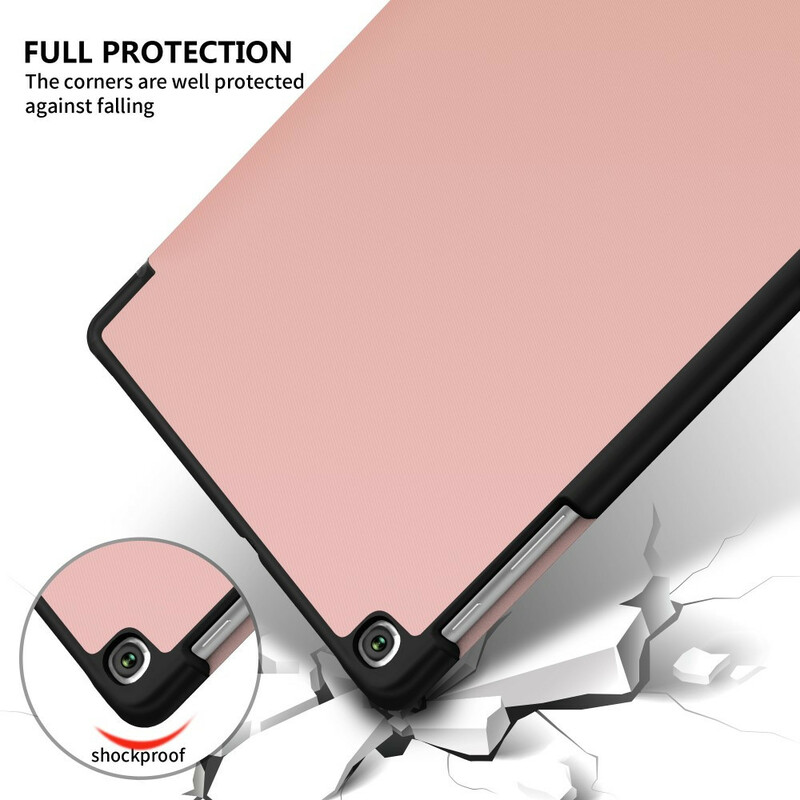 Funda inteligente Samsung Galaxy Tab A 10.1 (2019) de tres pliegues con esquinas reforzadas
