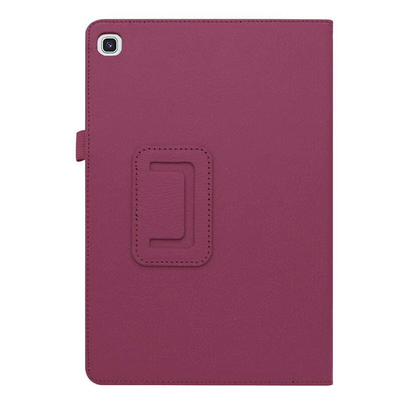 Samsung Galaxy Tab A 10.1 (2019) Funda de piel sintética Litchi con 2 solapas