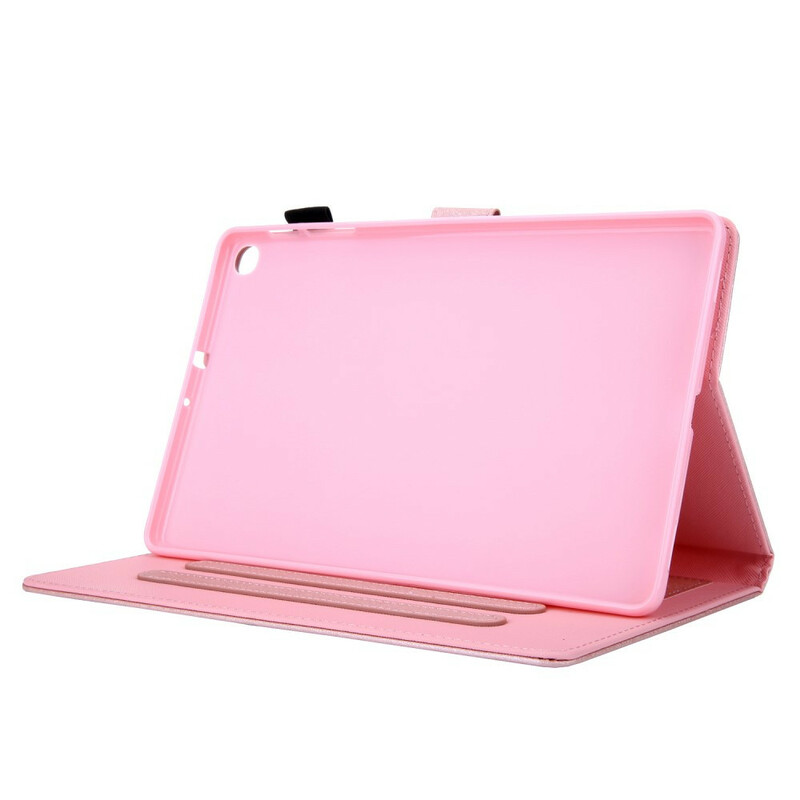 Funda de polipiel con textura para Samsung Galaxy Tab A 10.1 (2019)