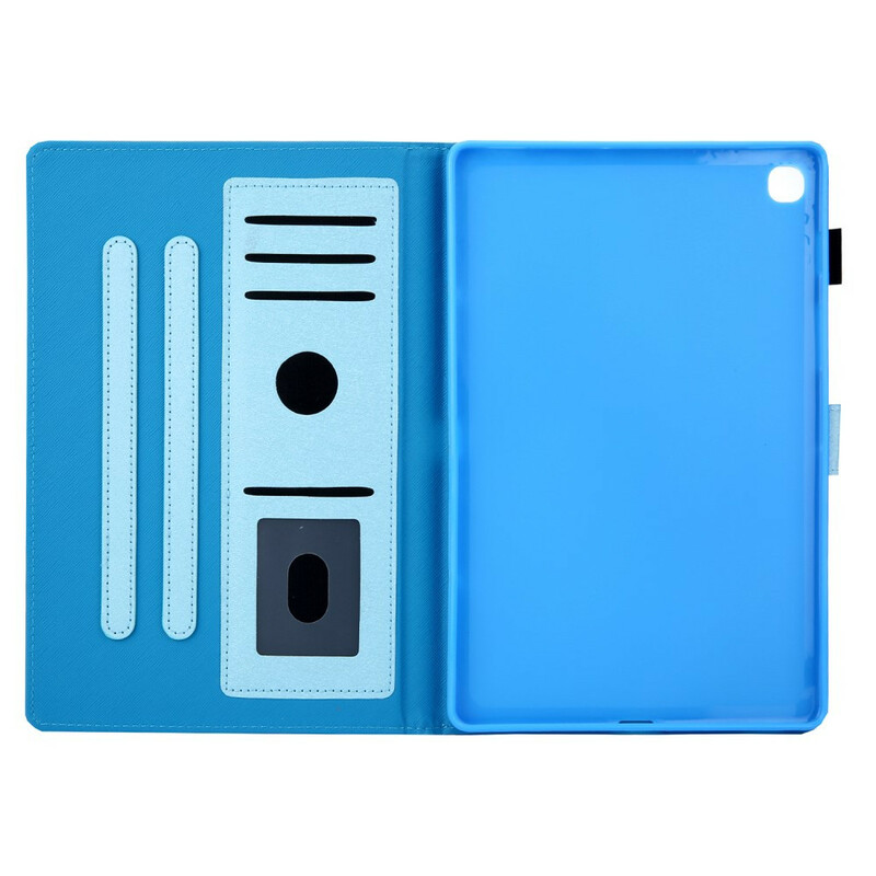 Funda de polipiel con textura para Samsung Galaxy Tab A 10.1 (2019)