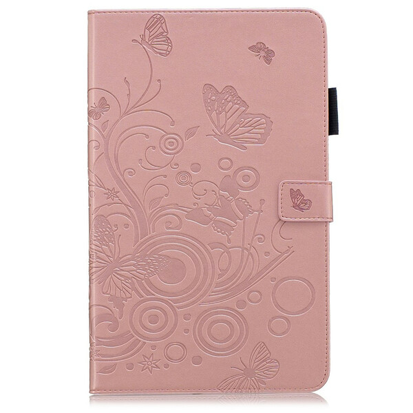 Funda Samsung Galaxy Tab A 10.1 (2019) Mariposas y flores