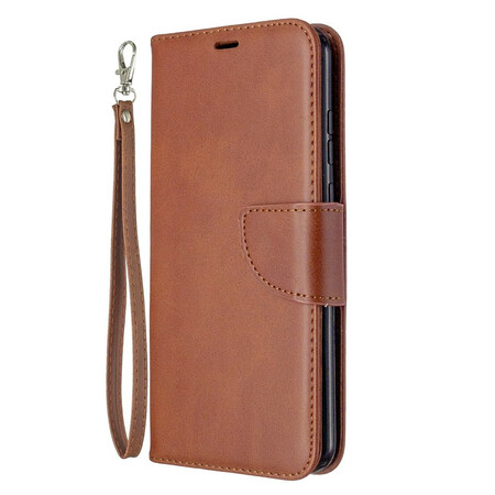 Funda lisa para el Honor 9A con solapa oblicua