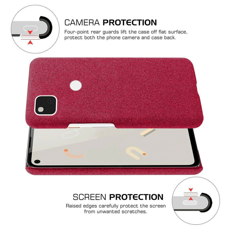 Funda Google Pixel 4a Textura de Tela KSQ