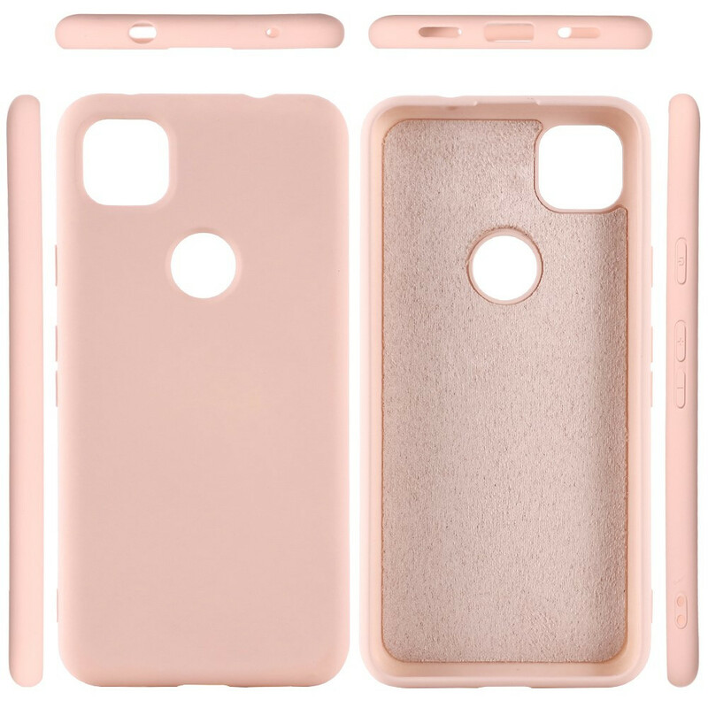 Funda para el Google Pixel 4a con diseño de silicona líquida