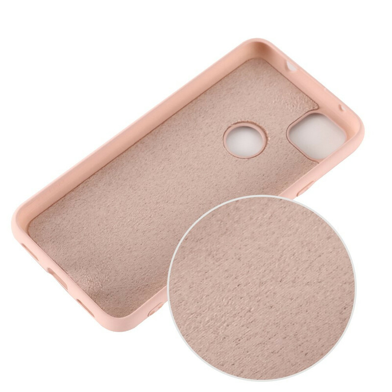 Funda para el Google Pixel 4a con diseño de silicona líquida