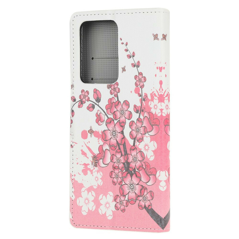 Funda Samsung Galaxy Note 20 Ultra Tropical Flowers