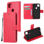 Funda con colgante para el Google Pixel 4a de árbol y búho