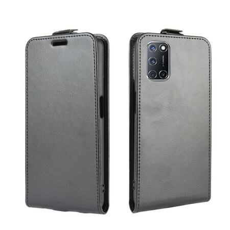Oppo A72 Funda Plegable Efecto Cuero