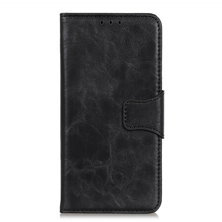 Funda Samsung Galaxy M21 de cuero dividido con cierre reversible