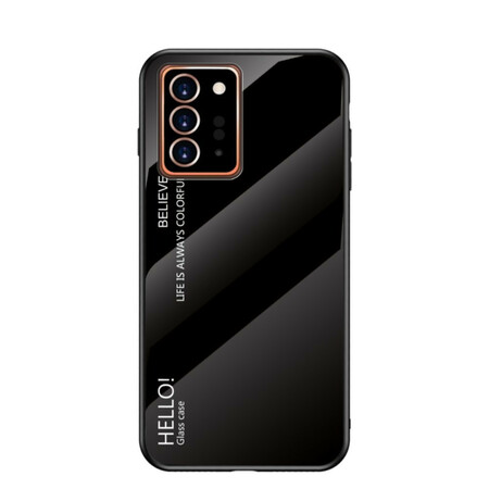 Samsung Galaxy Note 20 Ultra Glass Funda Hola