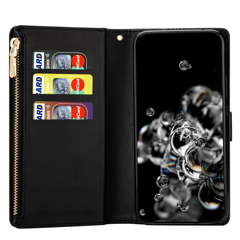 Funda Samsung Galaxy Note 20 Ultra Glitter Wallet Zip