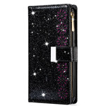 Funda Samsung Galaxy Note 20 Ultra Glitter Wallet Zip