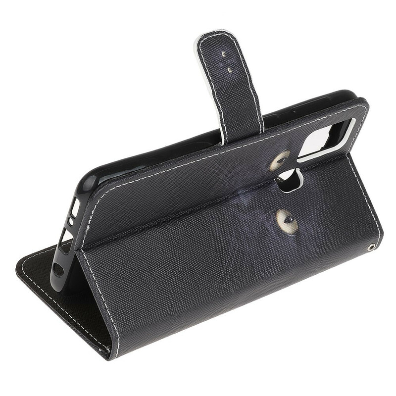 Funda con colgante negra para el Samsung Galaxy M21