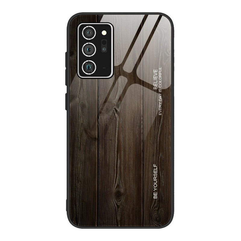 Samsung Galaxy Note 20 Hard Cover Diseño de madera