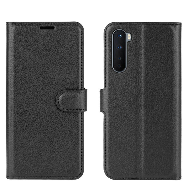 Funda de efecto lichi para OnePlus Nord Classic