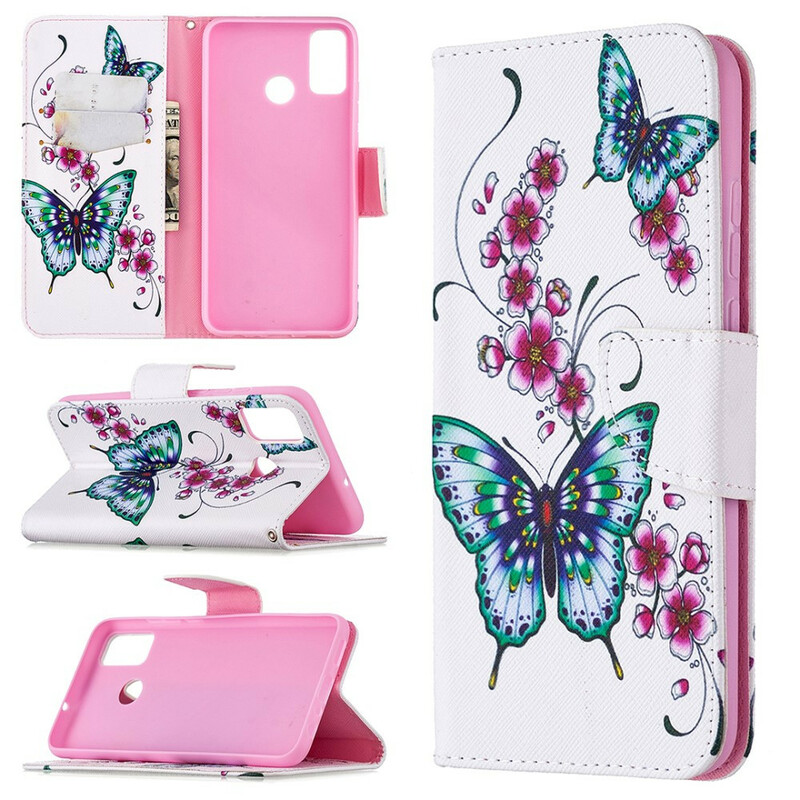 Funda Honor 9X Lite Mariposas