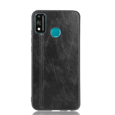 Funda de cuero estilo Honor 9X Lite cosida