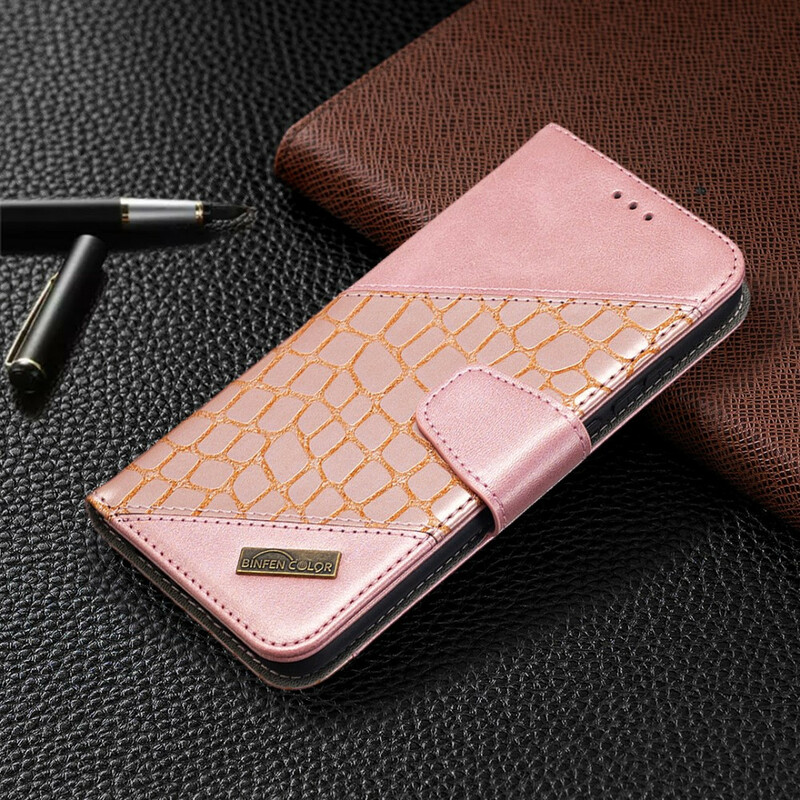 Funda clásica efecto piel de cocodrilo para el Honor 9X Lite