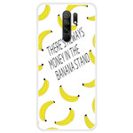 Xiaomi Redmi 9 Transparent Funda Banana Money