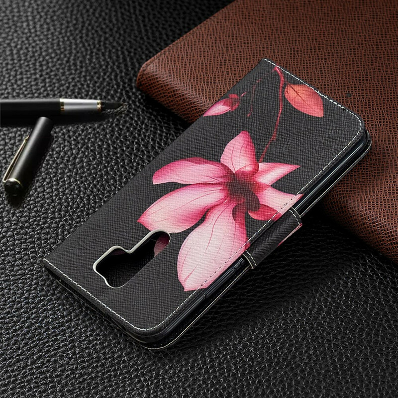 Funda Xiaomi Redmi 9 Flower Pink