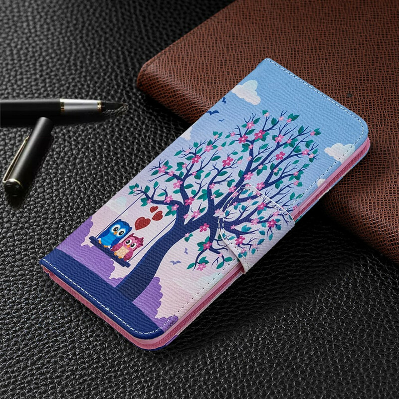 Funda para el Xiaomi Redmi 9 Owls On The Swing