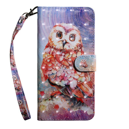 Funda Xiaomi Redmi 9 Owl Painter