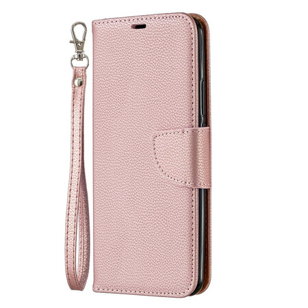 Xiaomi Redmi 9 Litchi Funda Oblique Flap