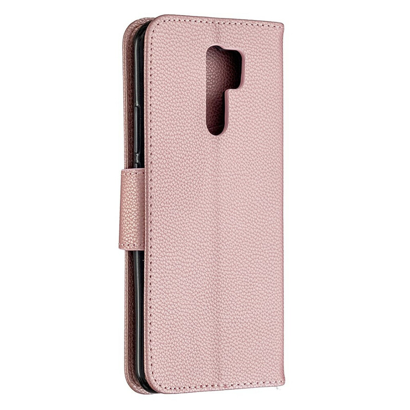 Xiaomi Redmi 9 Litchi Funda Oblique Flap