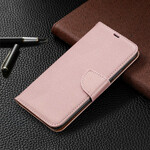 Xiaomi Redmi 9 Litchi Funda Oblique Flap