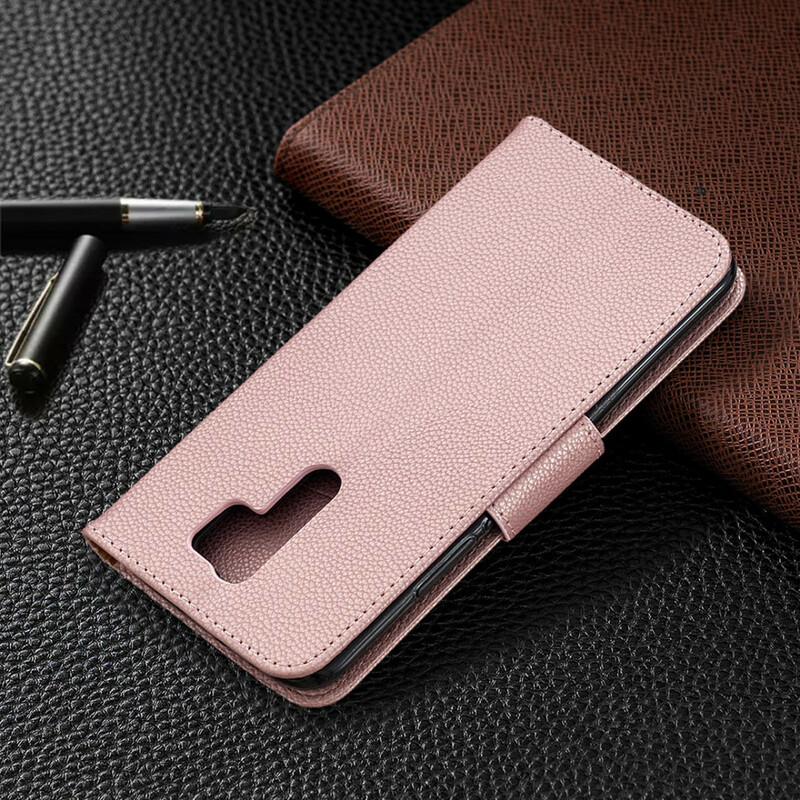 Xiaomi Redmi 9 Litchi Funda Oblique Flap