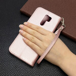 Xiaomi Redmi 9 Litchi Funda Oblique Flap